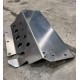 Land Rover Defender 90 Rear Fuel Tank Protector Skid Plate Take Off USED