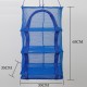 Hanging 3 Tier Cutlery & Camping Kitchen Fold Down Drying Rack "BIRD CAGE"