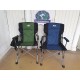 Adult Large Size Camping Chair (Blue/Green)