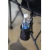 Portable Foldable Ultralight Back Rest Camping Chair with Carry Bag Medium Sized Adult - Black