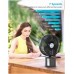 10000mAh Rechargeable Battery Oscillating Floor Fan with Remote Desk Pedestal Cordless Portable