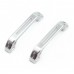 Front CNC Aluminum A Pillar Door Grab Handles Set For LandRover Defender 90 110 130 - 1 Pair 