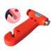 2 in 1 Car Window Glass Breaker Mini Safety Emergency Hammer Escape Hammer Seat Belt Cutter Auto Rescue Tool