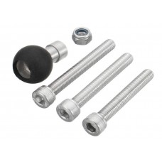 Motorcycle Handlebar Clamp Base 1 inch 25mm Ball with M8 Screw