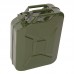 4X4 Generic German Metal  Jerry Can Metal 20Litres - Green / Yellow ( Diesel / Fuel / Water)