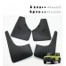 Suzuki Jimny Sierra JB64 JB74 2019 2022 Mud Flap Mudflap Plain - Black/ Red