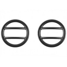 Suzuki Jimny Sierra JB64 JB74 2019 2022 Front Bumper Fog Light Protection Metal Grill (Pair)