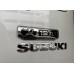Suzuki Jimny Sierra JB64 JB74 2019 2022 Emblems Decal Badge Collection 1970 - Red / Black