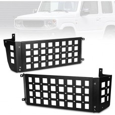 Suzuki Jimny JB64 JB74 Rear Side Door Seat Organizer Bracket Trunk Box Basket Metal Storage
