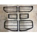 Suzuki Jimny JB64 JB74 Rear Tail Light Protection Grill Guard (Pair)
