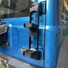 Suzuki Jimny Ladder JB64 JB74 (2018-2024) Tailgate Foldable Rear Petal Ladder Car Rear Tailgate Aluminum Alloy