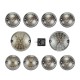 Land Rover Defender Led Car Light 10 Pieces Set with Relay Smoked