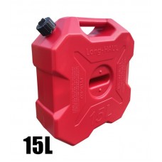 Longhaul (Petrol/ Diesel/Fuel) Water Tank Container Jerry Can Long Haul 15 Litres Red