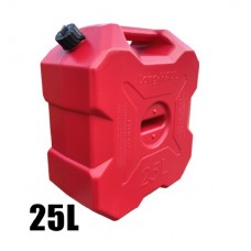 Longhaul (Petrol/ Diesel/Fuel) Water Tank Container Jerry Can Long Haul - 25 Litres Red 