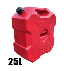 Longhaul Fuel Container Spare Fuel Tank (Diesel, Water, Petrol) - 25 Litres Red 