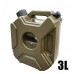 Longhaul (Petrol/ Diesel/Fuel) Water Tank Container Jerry Can Long Haul 3 Litres Red / Black / Green