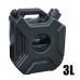 Longhaul (Petrol/ Diesel/Fuel) Water Tank Container Jerry Can Long Haul 3 Litres Red / Black / Green