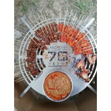 Land Rover 70th Years Anniversary Commemorative Wheel Grill Braai