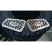 Land Rover Defender Wing Top 70th Years Anniversary Stainless Steel  Grill Mesh Design (Pair)