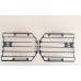 Hannibal Safari Land Rover Defender Classic Front Head Light Protection Grill Guard (Pair)