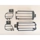 Hannibal Safari Land Rover Defender Classic SW Rear Taillight Signal Cluster Protection Grill Guard (Pair)