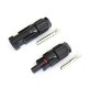 MC 4 Solar Panel Cable Connector Pair Male & Female