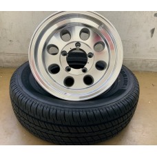 318S Alloy Rim Wheels + Tyres Bundle Package (Set of 5) Installation Included For Suzuki Jimny Sierra JB64 JB74 2019 2022 Vehicle Tyre Tire