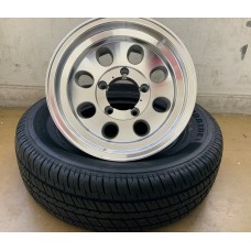 (Set of 5) 318S Alloy Rim Wheels With Tyre Bundle Package Installation Included For Suzuki Jimny Sierra JB64 JB74 2019 2022 Vehicle Tyres Tire Kenda KR28 BFGoodRich KO2 Dunlop AT2