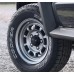 High Peak J-01 Alloy Rim Wheels + BFGoodrich KO2 Tyres Bundle Package (Set of 5) Installation Included For Suzuki Jimny 2018 2019 Current JB64 JB74 Vehicle Tyre Tire