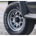 High Peak J-01 Alloy Rim Wheels + Kenda Tyres Bundle Package (Set of 5) Installation Included For Suzuki Jimny 2018 2019 Current JB64 JB74 Vehicle Tyre Tire