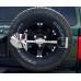 4X4 Stainless Steel Shovel Spade with Spare Wheel Mount