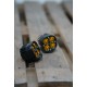 Universal Bonnet LED Beam Fog Spot Light Pair - Yellow / White