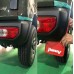 Suzuki Jimny Sierra JB64 JB74 2019 2022 Mud Flaps Jimny Wording - Black/ Red