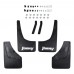 Suzuki Jimny Sierra JB64 JB74 2019 2022 Mud Flap Mudflap Jimny Wording - Black/ Red