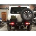 Suzuki Jimny Sierra JB64 JB74 2019 2022 Rear Bumper With Jerry Can Holder & Spare Tire Carrier Version 3