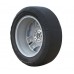 Generic Vinyl PU Spare Tire Tyre Wheel Cover Black Plain 27" to 35" External Diameter