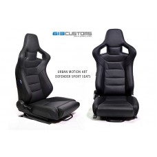 613 Land Rover Defender Bucket PVC Seats (Pair) 