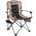 ARB Camping Touring Chairs With Side Table - Black / Tan