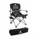 ARB Camping Touring Chairs With Side Table - Black / Tan