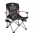 ARB Camping Touring Chairs With Side Table - Black / Tan