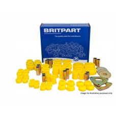 Britpart Land Rover Defender 90/110/130 Puma Poly Bush Kit Yellow Full Kit Set 2007 - 2016