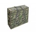Camp Cover Mattress Cover 3 Divisional Single Polyester Camo (70 x 67 x 22 cm)