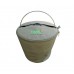 Camp Cover Potjie Cover 3-Leg No. 4 Ripstop Khaki (36 x 28 x 42 cm) 