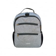 Camp Cover Laptop Backpack Commuter Bag Cotton Light Grey