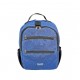Camp Cover Laptop Backpack Commuter Bag Cotton Navy