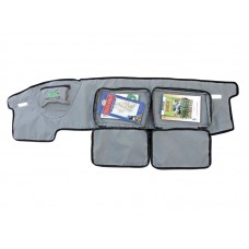Camp Cover Dashboard Organiser Ripstop Toyota Hilux 2016+ Charcoal