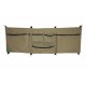 Camp Cover Seat Storage Bag Ripstop Double Khaki (1150 x 380 x 40 mm)