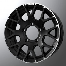 DAMD G Wagon " Little G "  Wheel Rim For Suzuki Jimny Sierra JB64 JB74 2019 2022 Aero Parts  - Black / Silver