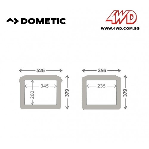Dometic Patrol Insulated Ice Box 20 Litres Ocean 9600028790