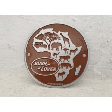 Land Rover Vehicle Car Body Decoration Metal Plate Emblem Badge  - Land Rover Bush Lover